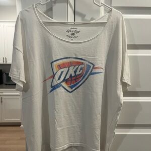White OKC Graphic T-Shirt